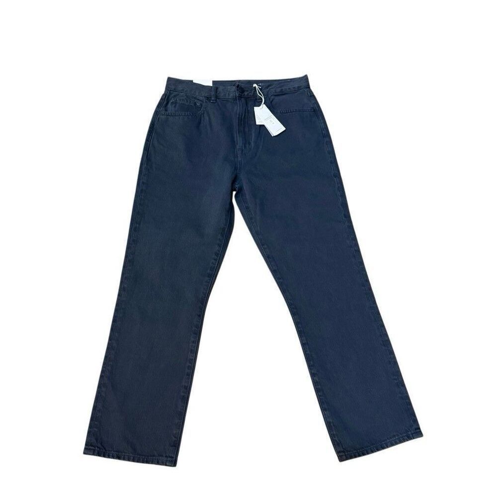Outerknown Women's Jeans Size 27 SEA  Dune High Rise Slim Fit Organic Cotton Den
